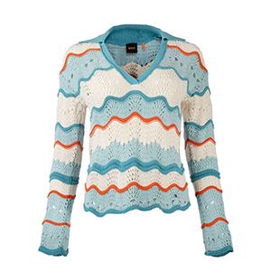 4 Женский джемпер кроше BOSS.jpg