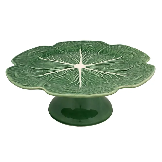 Блюдо для торта Bordallo Pinheiro Капуста 31 см.webp