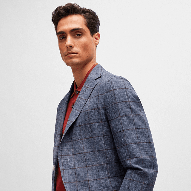 Мужская рубашка из хлопка и льна Lerros2.png