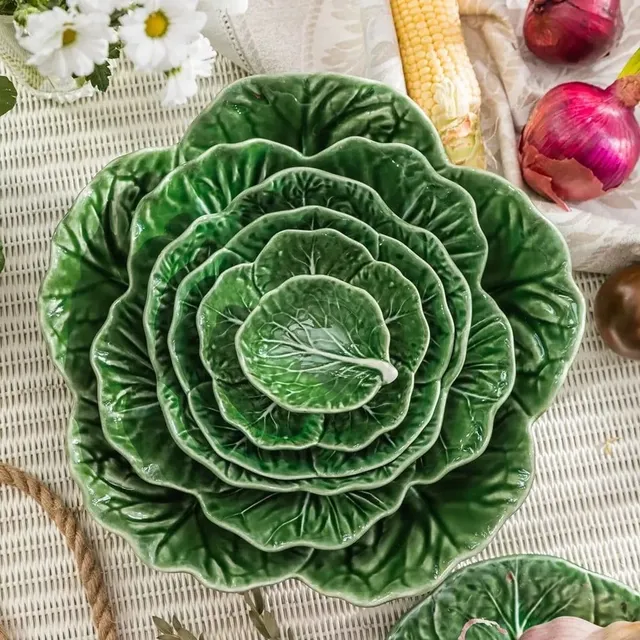 Салатник Bordallo Pinheiro Капуста 29 см.webp