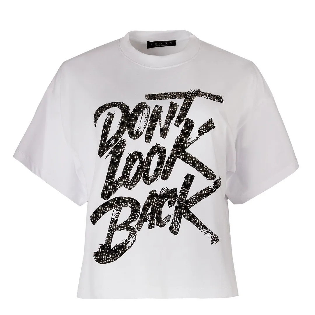 Женская футболка со стразами KAOS.webp
