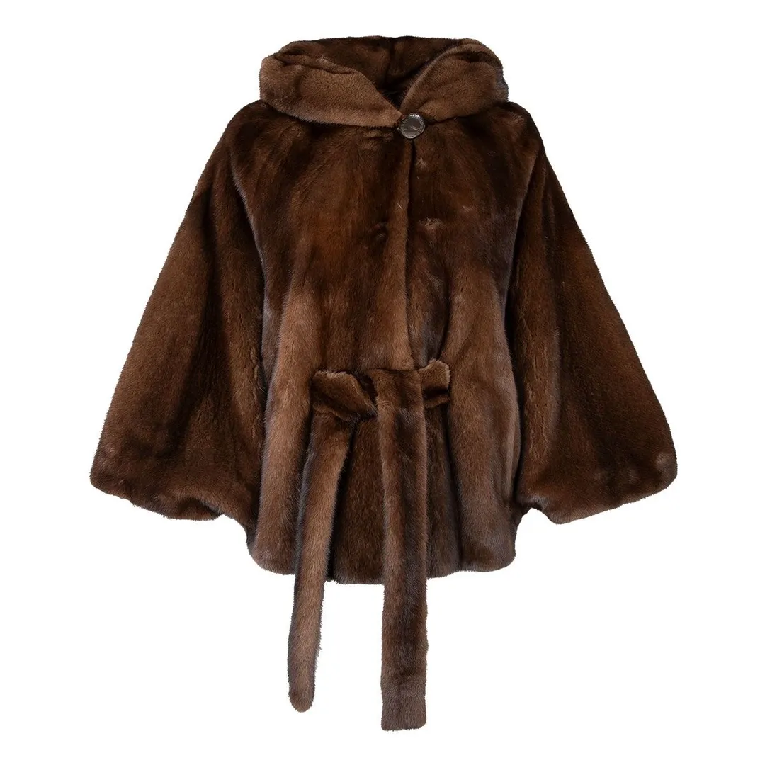 Женская короткая шуба Samora SkinnWille.webp