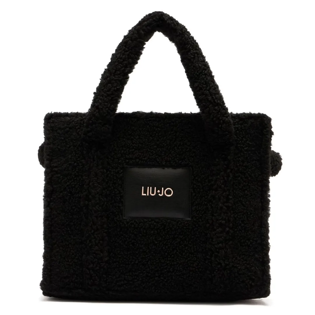 Женская сумка из ткани тедди Liu Jo.webp
