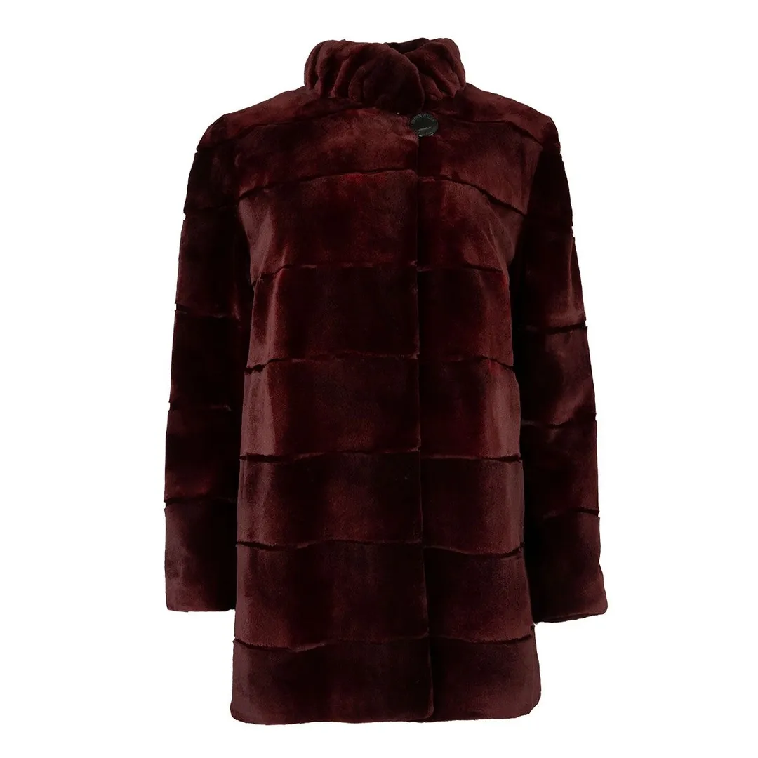 Женская укороченная шуба Alma SkinnWille.webp