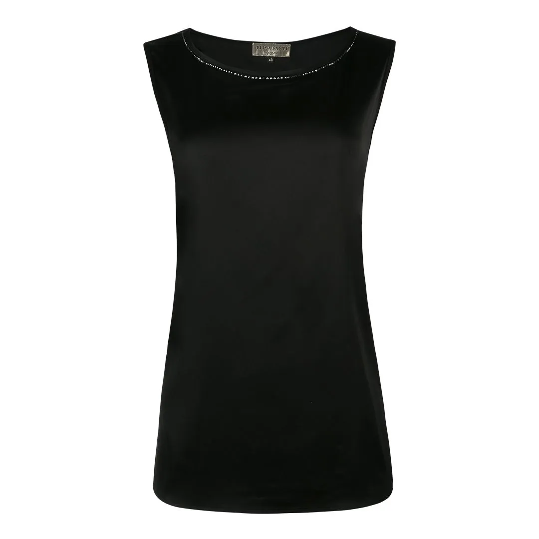 Женский атласный топ Elisa Fanti.webp