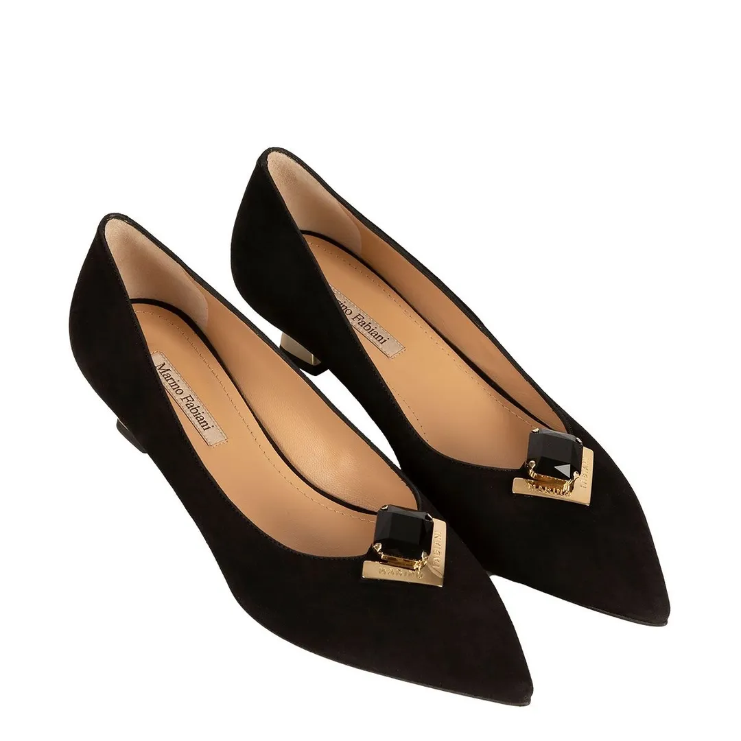 енские замшевые туфли Marino Fabiani.webp